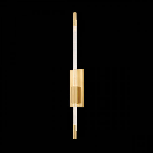 Hudson Valley Rosco Wall Sconce in Aged Brass Finish Model: 5936-AGB