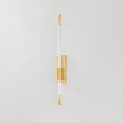 Hudson Valley Rosco Wall Sconce in Aged Brass Finish Model: 5936-AGB