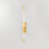 Hudson Valley Rosco Wall Sconce in Aged Brass Finish Model: 5936-AGB