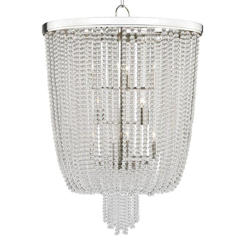 Hudson Valley Royalton Chandelier in Polished Nickel Finish Model: 9026-PN