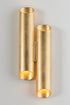 Hudson Valley Rylane Wall Sconce in Vintage Gold Leaf Finish Model: 1522-VGL