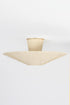 Hudson Valley Salisbury Mills Semi Flush in Gold Leaf Finish Model: 6021-GL
