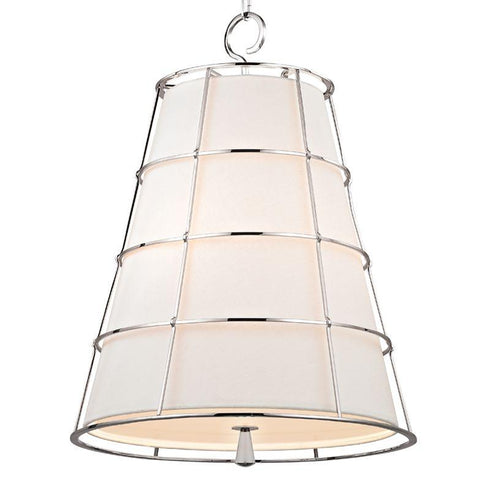 Hudson Valley Savona Pendant in Polished Nickel Finish Model: 9820-PN