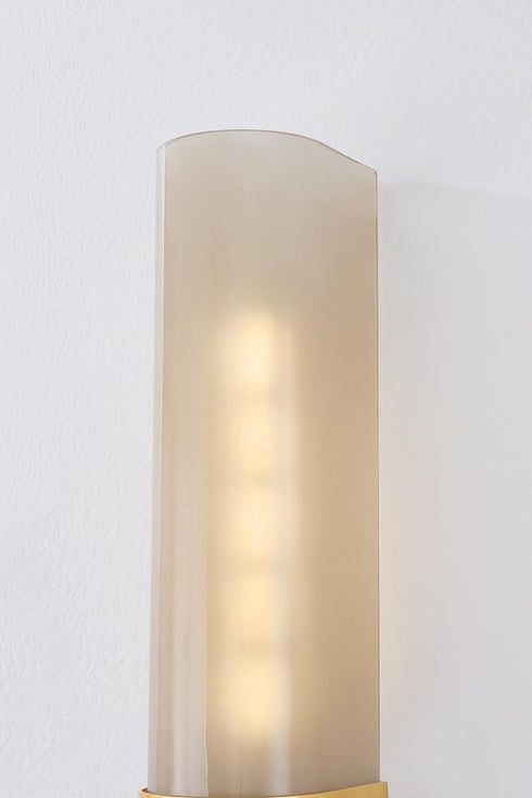 Hudson Valley Somersville Wall Sconce in Aged Brass Finish Model: 6316-AGB