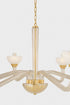 Hudson Valley St. Lawrence Chandelier in Aged Brass Finish Model: 3308-AGB