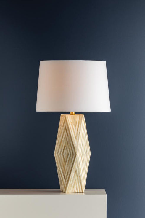 Hudson Valley Syracuse Table Lamp in Aged Brass Finish Model: L8930-AGB