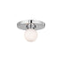 Hudson Valley Taft 1 LIGHT WALL SCONCE in Polished Chrome Finish Model: 7000-PC