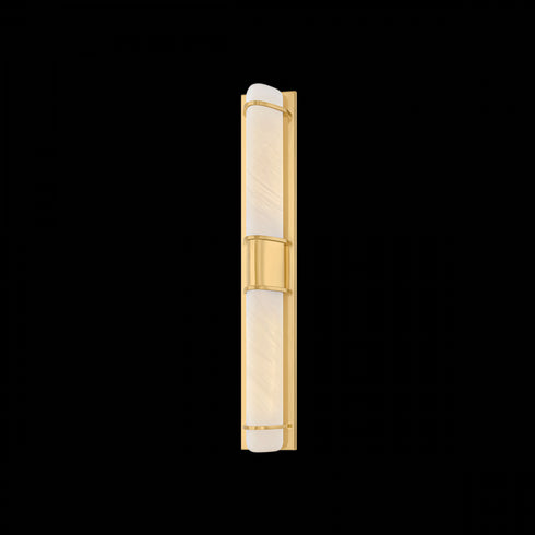 Hudson Valley Tottenville Wall Sconce in Aged Brass Finish Model: 1127-AGB