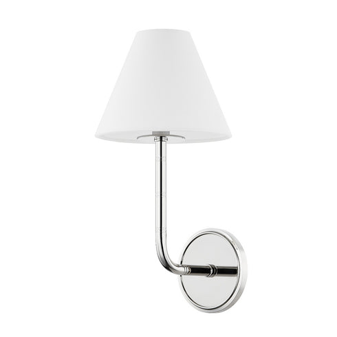 Hudson Valley Trice 1 LIGHT WALL SCONCE in Polished Nickel Finish Model: 7216-PN