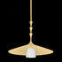 Hudson Valley Vails Gate Pendant in Vintage Gold Leaf Finish Model: 4524-VGL