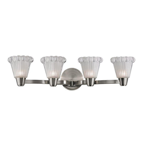 Hudson Valley Varick Bath and Vanity in Satin Nickel Finish Model: 3444-SN