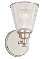 Hudson Valley Walden Wall Sconce in Polished Nickel Finish Model: 4911-PN