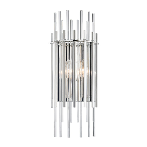 Hudson Valley Wallis 2 LIGHT WALL SCONCE in Polished Nickel Finish Model: 6300-PN