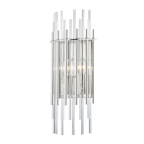 Hudson Valley Wallis 2 LIGHT WALL SCONCE in Polished Nickel Finish Model: 6300-PN