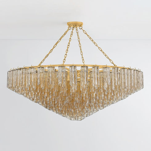Hudson Valley Watertown Chandelier in Aged Brass Finish Model: 4945-AGB