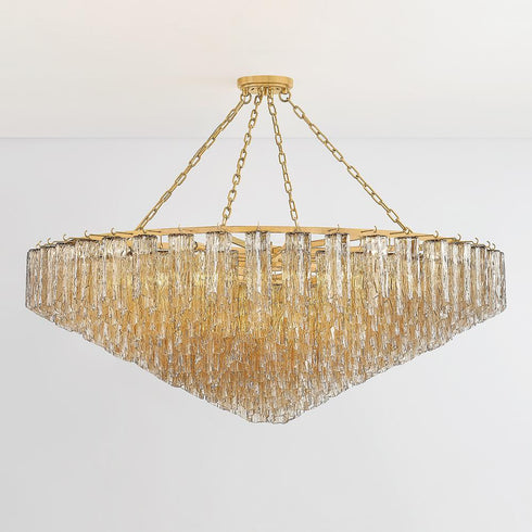 Hudson Valley Watertown Chandelier in Aged Brass Finish Model: 4945-AGB