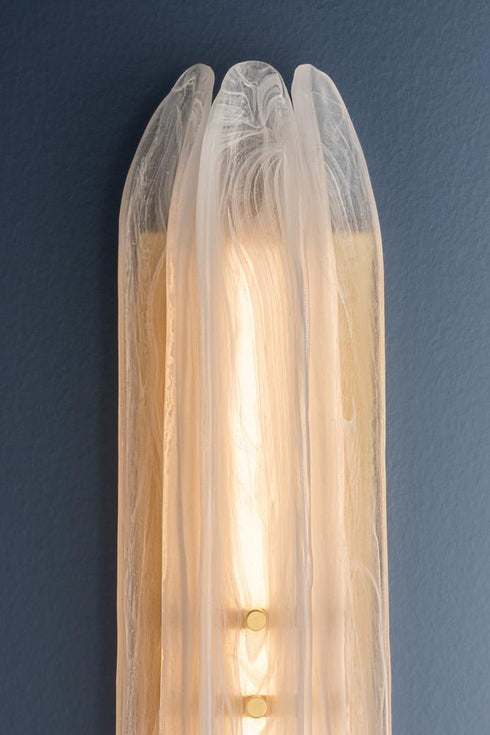 Hudson Valley Westtown Wall Sconce in Aged Brass Finish Model: 6822-AGB