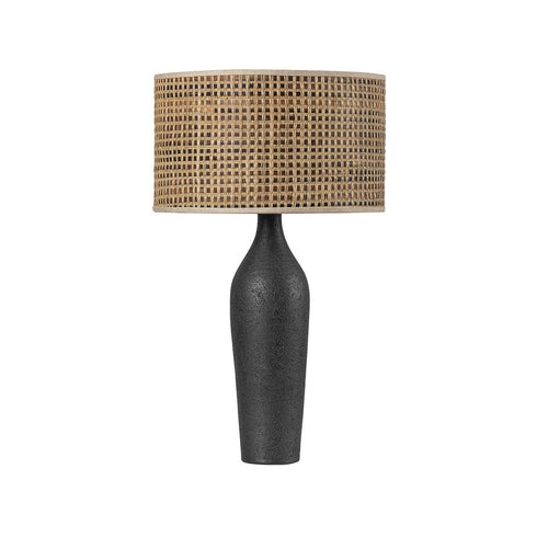 Hudson Valley Wingdale Table Lamp in Aged Brass/Ceramic Black Ash Finish Model: L1029-AGB/CBA