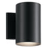 Kichler 1 Light Indoor Outdoor Wall Model: 9234BK