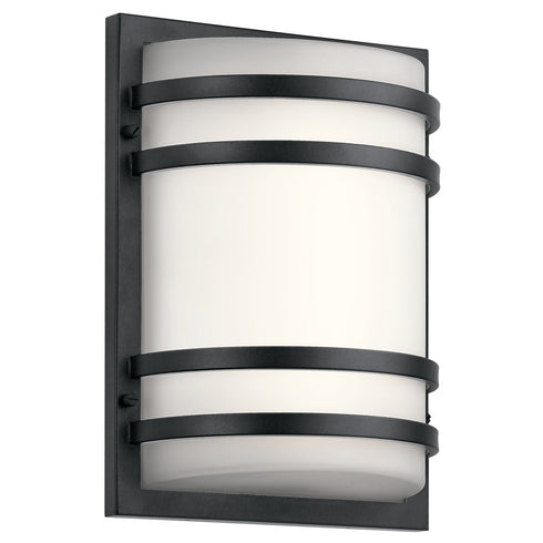 Kichler 1 Light LED Outdoor Wall Model: 11320BKTLED