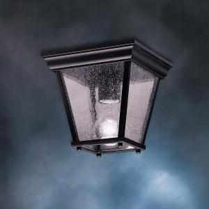 Kichler 1 Light Outdoor Ceiling Model: 9859BK