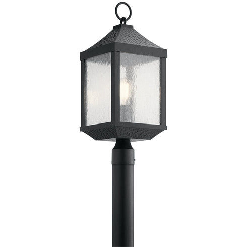 Kichler 1 Light Outdoor Post Mt Model: 49987DBK