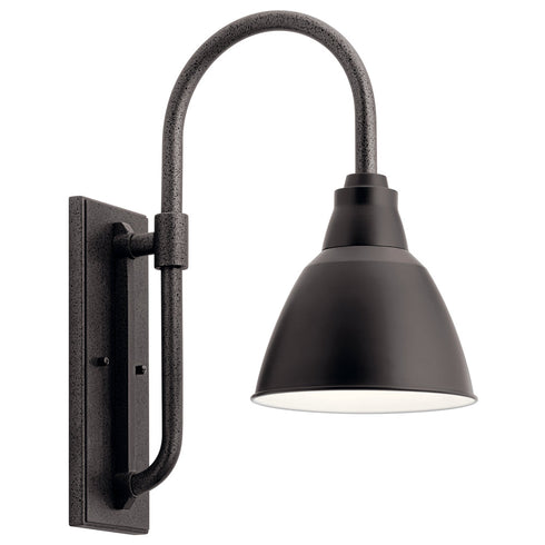 Kichler 1 Light Outdoor Wall Model: 49836BK