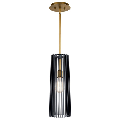 Kichler 1 Light Pendant Model: 44169BK