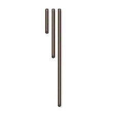 Kichler 12 Inch Stem Midnight Chrome™ Model: 2999MCH