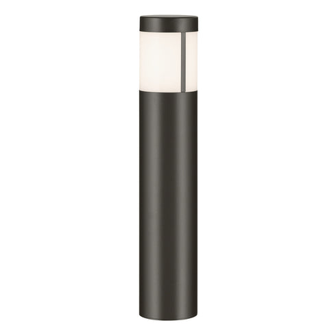Kichler 12 Volt 2700K LED 15.2 Inch Round Bollards in Textured Architectural Bronze Model: 16264AZT27