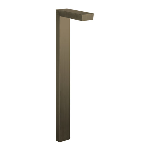 Kichler 12 Volt 2700K LED 22.5 Inch Ninety Degree Path Light in Textured Architectural Bronze Model: 16261AZT27