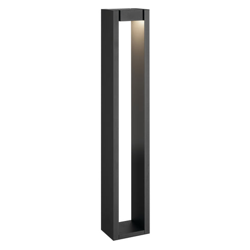 Kichler 12 Volt 2700K LED 25.4 Inch Aimed Bollard in Textured Architectural Bronze Model: 16263AZT27