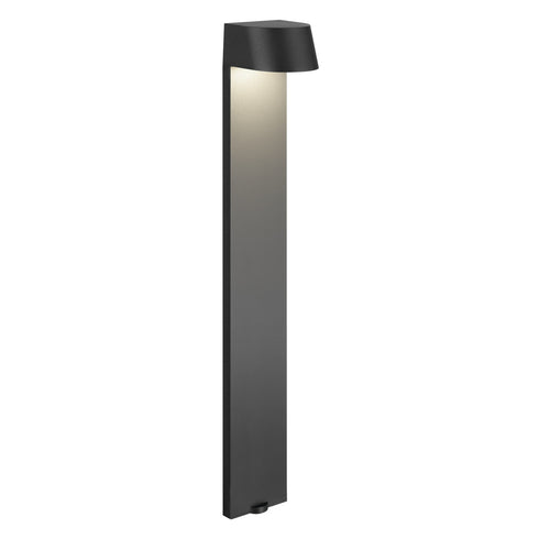 Kichler 12 Volt 3000K LED 23.6 Inch Flared Top Path Light in Textured Architectural Bronze Model: 16262AZT30