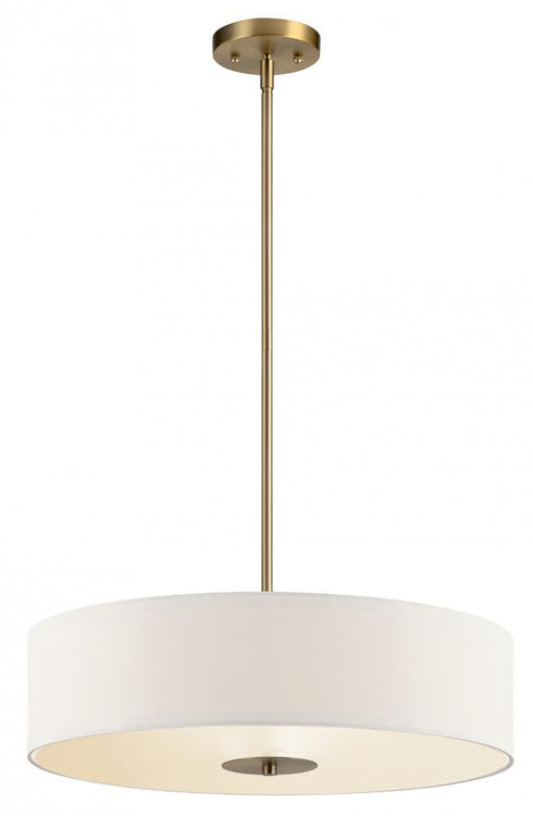 Kichler 3 Light Pendan Semi Flush Model: 42121BK