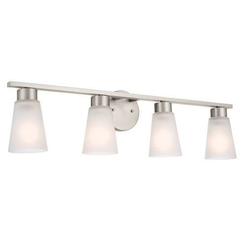 Kichler 4 Light Bath Model: 55122NI