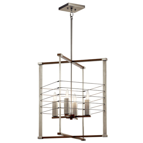 Kichler 4 Light Foyer Pendant Model: 44251NI