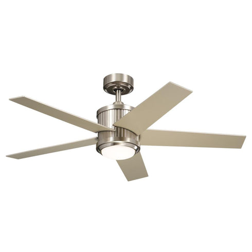 Kichler 48 Inch Brahm 5 Blade Indoor Ceiling Fan With Model: 300048BSS