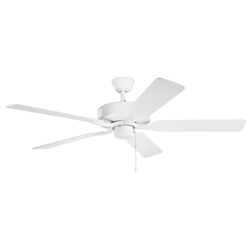 Kichler 52 Inch Basics Pro Patio Fan Model: 330015MWH