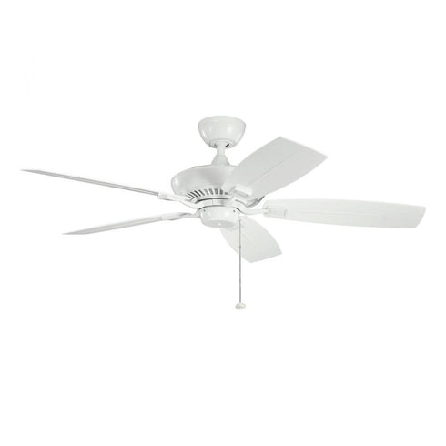 Kichler 52 Inch Canfield Patio Fan in White Finish Model: 310192WH