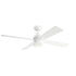 Kichler 52 Inch Lija Fan in Brushed Nickel Finish Model: 330140NI