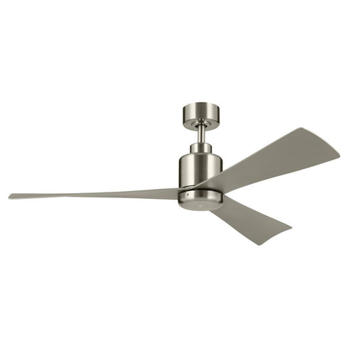 Kichler 52 Inch True Fan in Brushed Stainless Steel Finish Model: 310452BSS