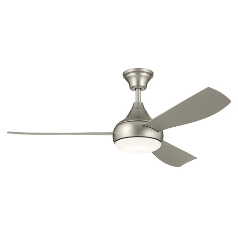 Kichler 54 Inch Ample Fan in Brushed Nickel Finish Model: 310354NI