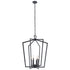 Kichler 6 Light Chandelier Model: 43495BK