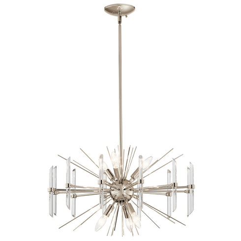 Kichler 6 Light Chandelier Model: 44275PN