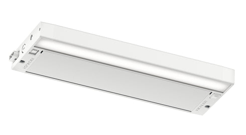 Kichler 6U Series LED 6U LED 2700 3000K Ucab 12 in Textured White Finish Model: 6UCSK12WHT