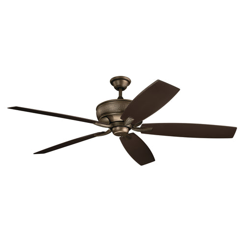 Kichler 70 Inch Monarch Patio Fan in Weathered Copper Powder Coat Finish Model: 310206WCP