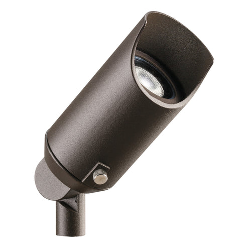 Kichler Accent 1 Light 12V in Textured Architectural Bronze Finish Model: 15384AZT
