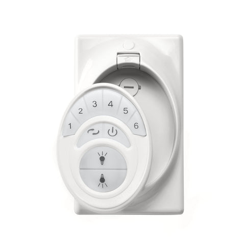 Kichler Accessory
6 Spd Dc Cooltouch Transmitter Model: 371075WHTR