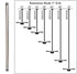 Kichler Accessory Fan Down Rod 72 Inch Model: 360006BSS
