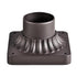 Kichler Accessory Pedestal Mount in Architectural Bronze Finish Model: 9592AZ